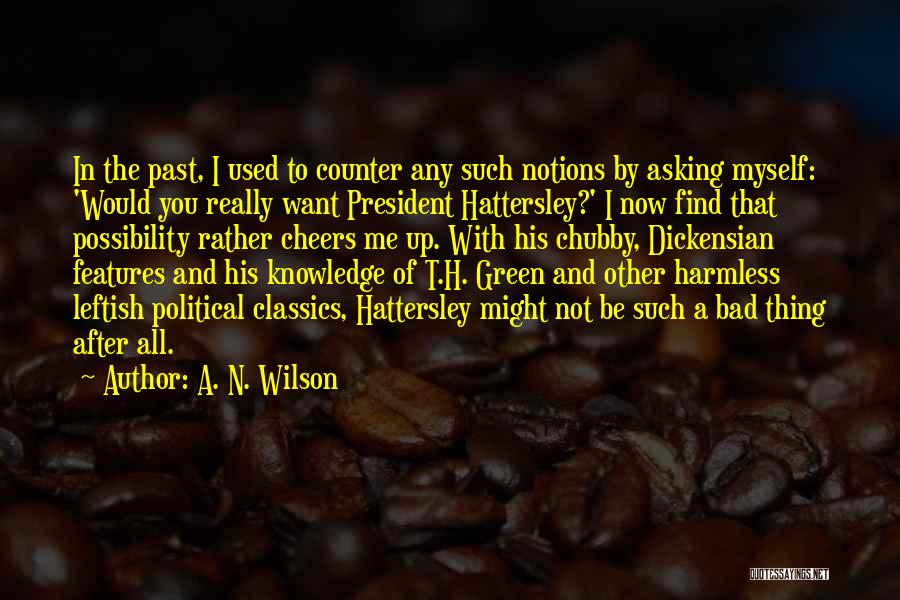 I Would Rather Be Myself Quotes By A. N. Wilson