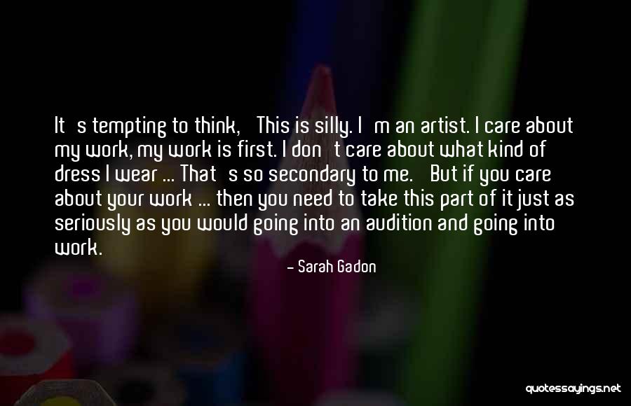 I Would Take Care Of You Quotes By Sarah Gadon I Would Take Care Of You Quotes By Sarah Gadon