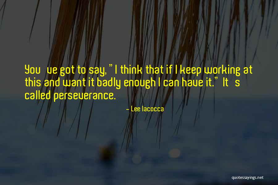 Iacocca Lee Quotes By Lee Iacocca