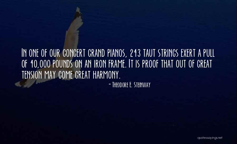 Iacona Restaurant Quotes By Theodore E. Steinway Iacona Restaurant Quotes By Theodore E. Steinway