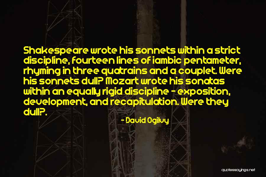 Iambic Quotes By David Ogilvy Iambic Quotes By David Ogilvy
