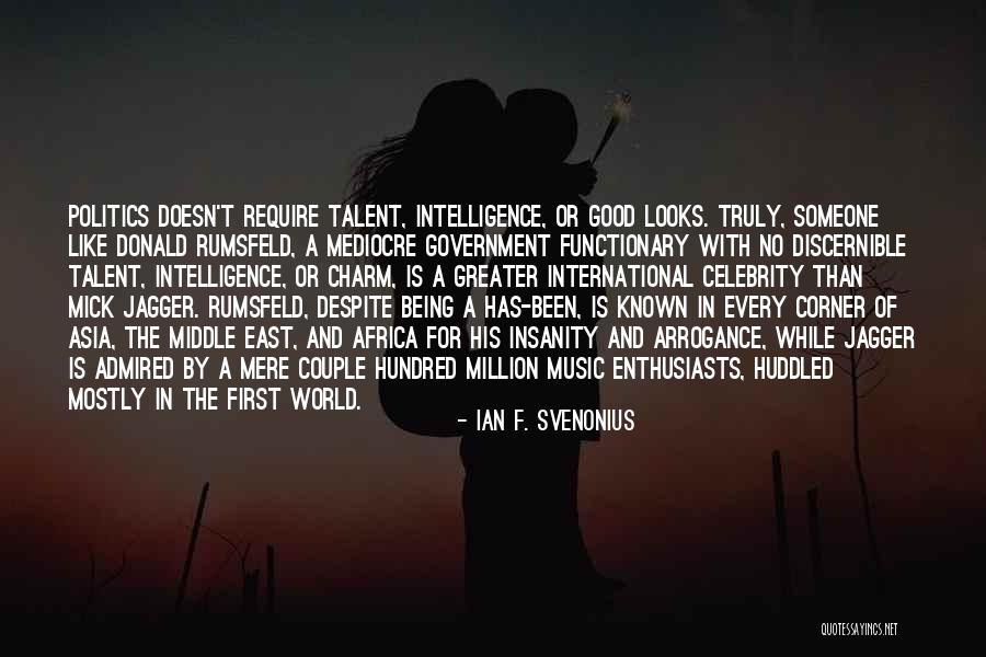 Ian Donald Quotes By Ian F. Svenonius Ian Donald Quotes By Ian F. Svenonius