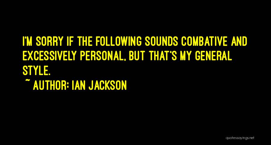 Ian Jackson Quotes 258985
