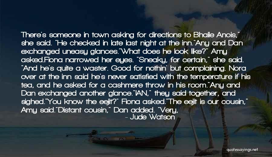 Ian Kabra Quotes By Jude Watson