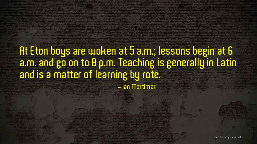 Ian Mortimer Quotes 368552 Ian Mortimer Quotes 368552