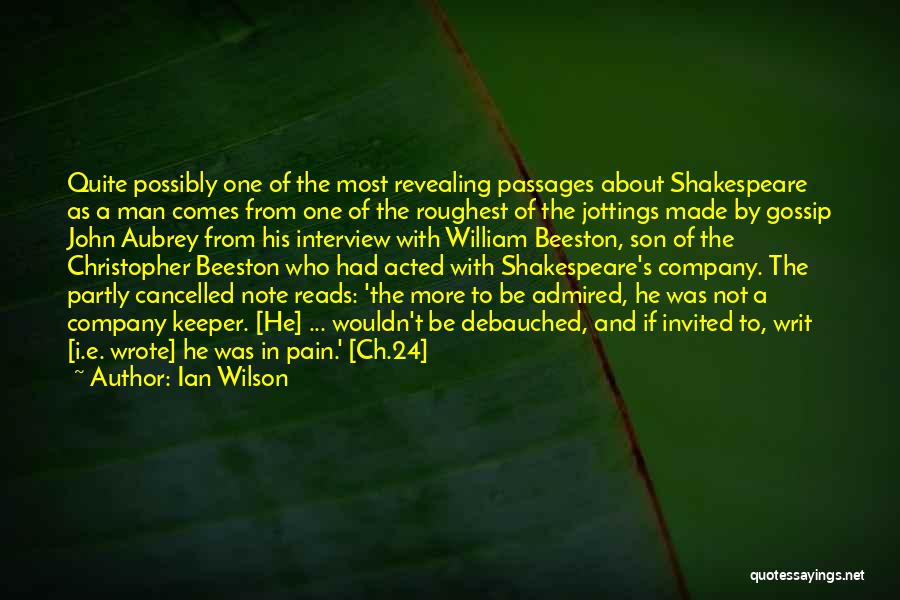 Ian Wilson Quotes 1881027