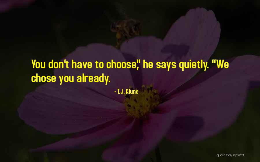 Ibang Bansa Quotes By T.J. Klune Ibang Bansa Quotes By T.J. Klune