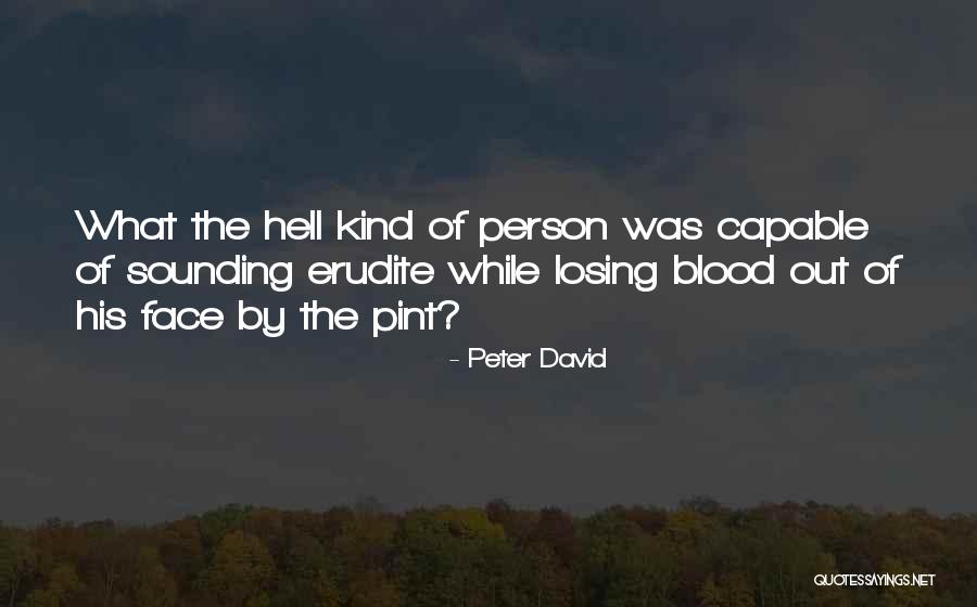 Ibert Seat Quotes By Peter David Ibert Seat Quotes By Peter David