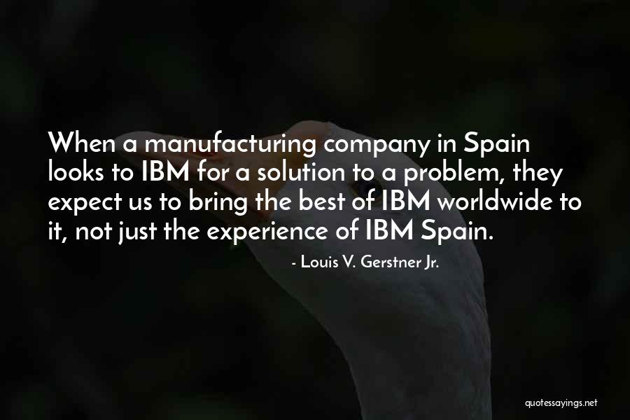 Ibm Company Quotes By Louis V. Gerstner Jr. Ibm Company Quotes By Louis V. Gerstner Jr.