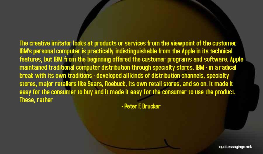 Ibm In Quotes By Peter F. Drucker Ibm In Quotes By Peter F. Drucker