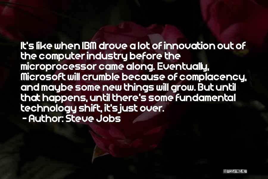 Ibm Innovation Quotes By Steve Jobs