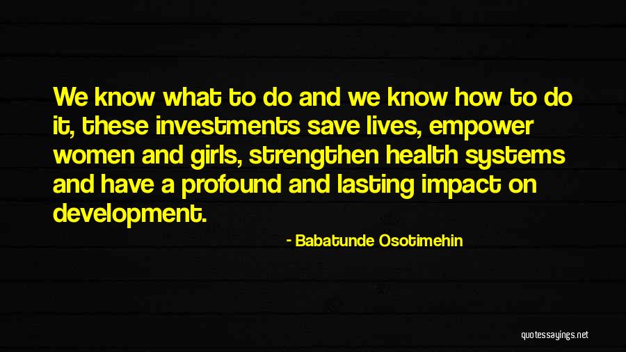Ibm Selectric Quotes By Babatunde Osotimehin Ibm Selectric Quotes By Babatunde Osotimehin