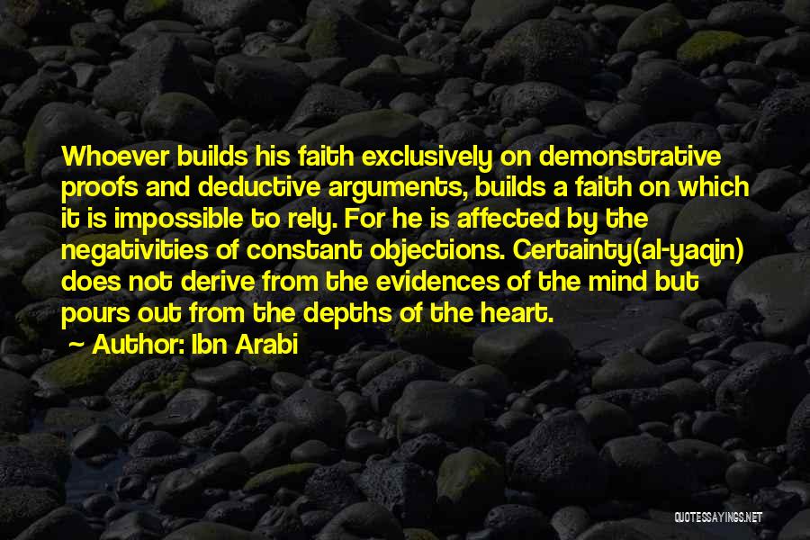 Ibn Arabi Quotes 1264128