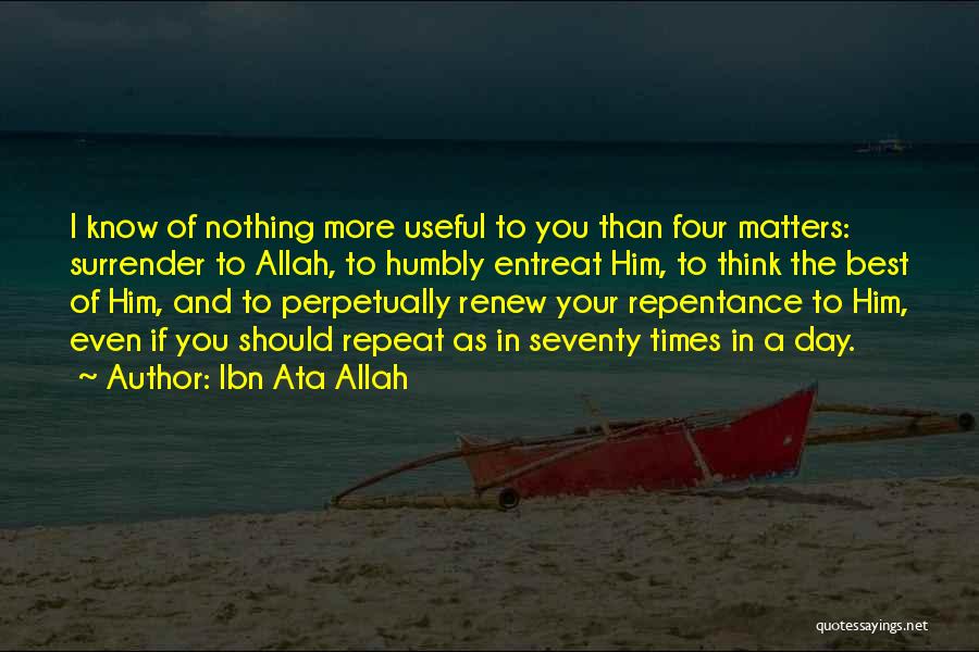 Ibn Ata Allah Quotes 1123055