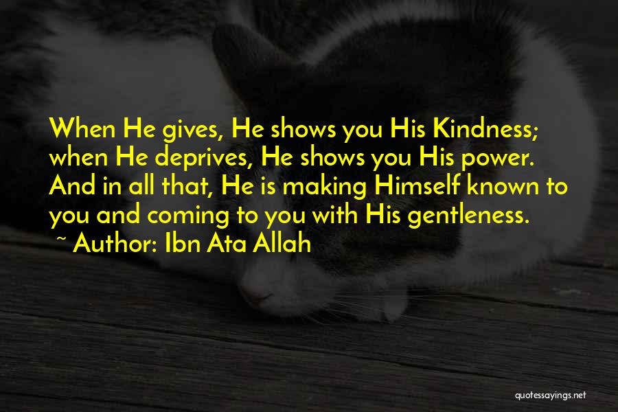 Ibn Ata Allah Quotes 114547