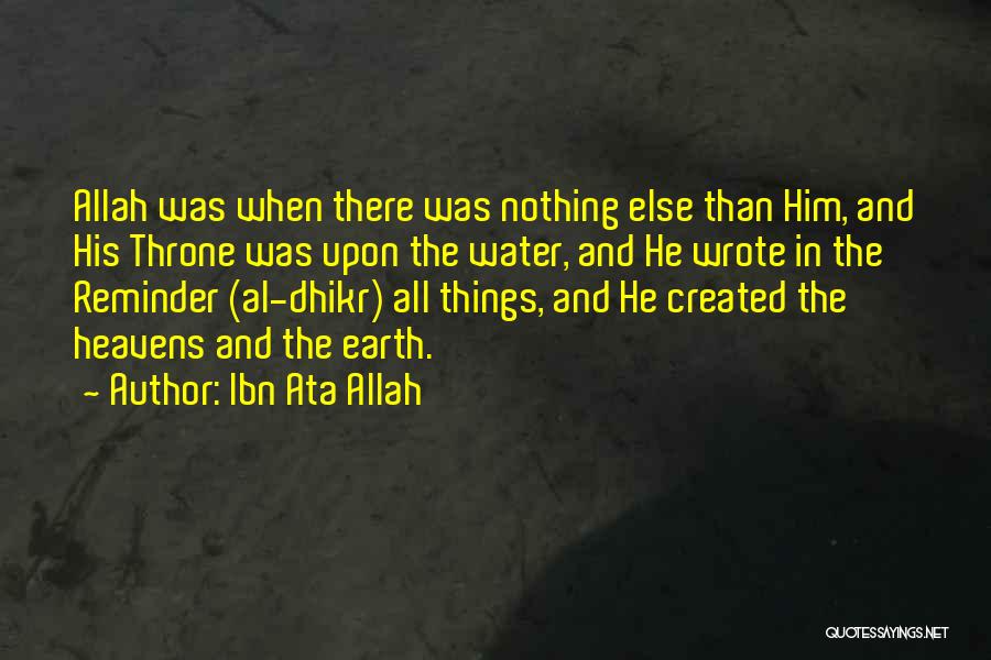 Ibn Ata Allah Quotes 244399