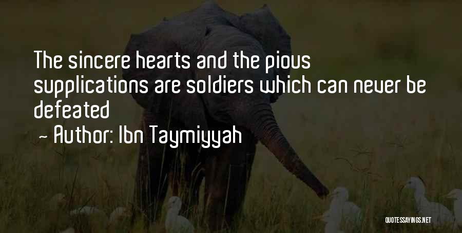 Ibn E Taymiyyah Quotes By Ibn Taymiyyah