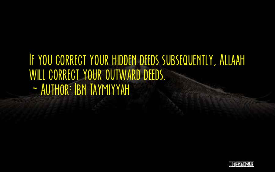 Ibn Taymiyyah Quotes 808085