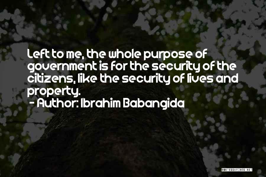 Ibrahim Babangida Quotes 277296