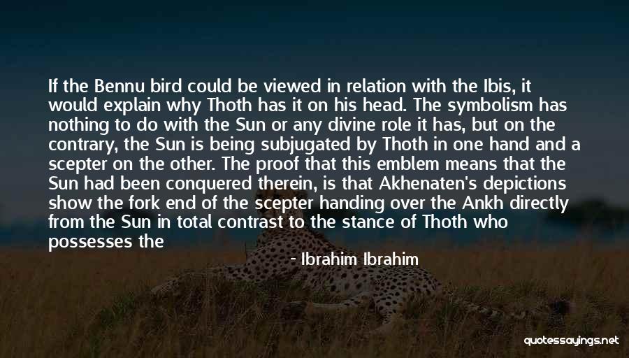 Ibrahim Ibrahim Quotes 1938746