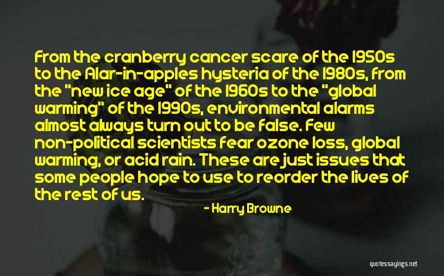 Ice Age Quotes By Harry Browne