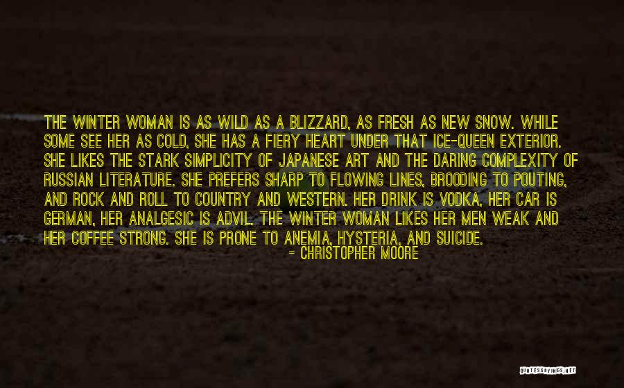 Ice And Snow Quotes By Christopher Moore Ice And Snow Quotes By Christopher Moore