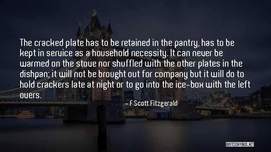 Ice Box Quotes By F Scott Fitzgerald