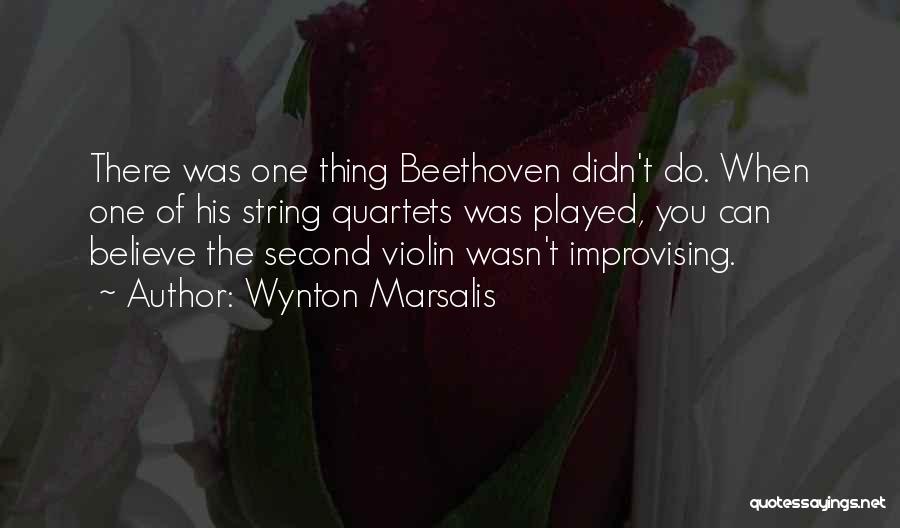 Ice Breaker Quotes By Wynton Marsalis