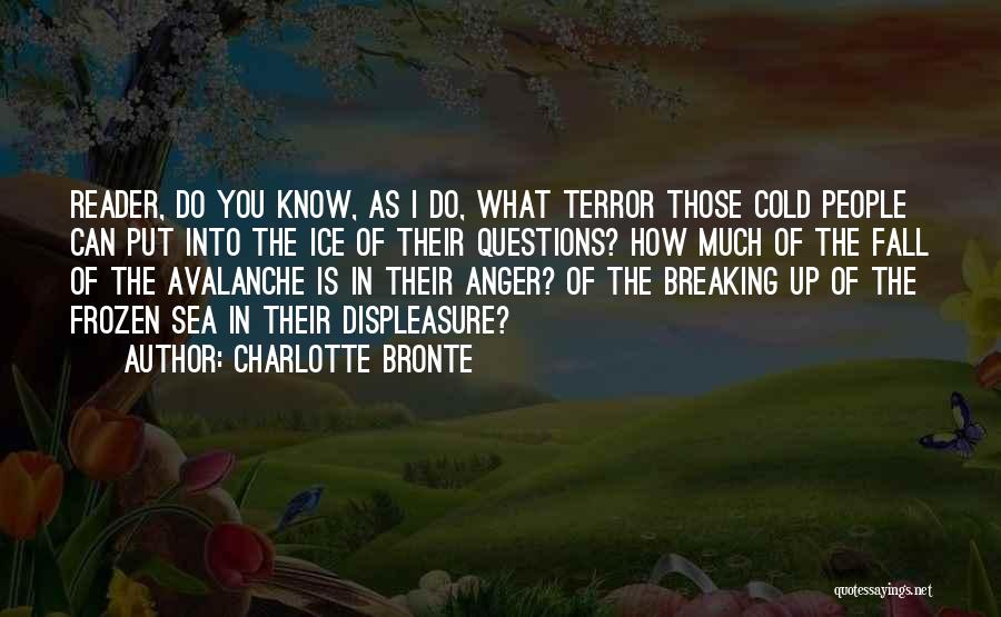 Ice Breaking Quotes By Charlotte Bronte