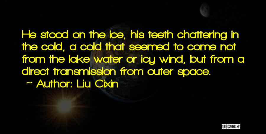 Ice Cold Water Quotes By Liu Cixin