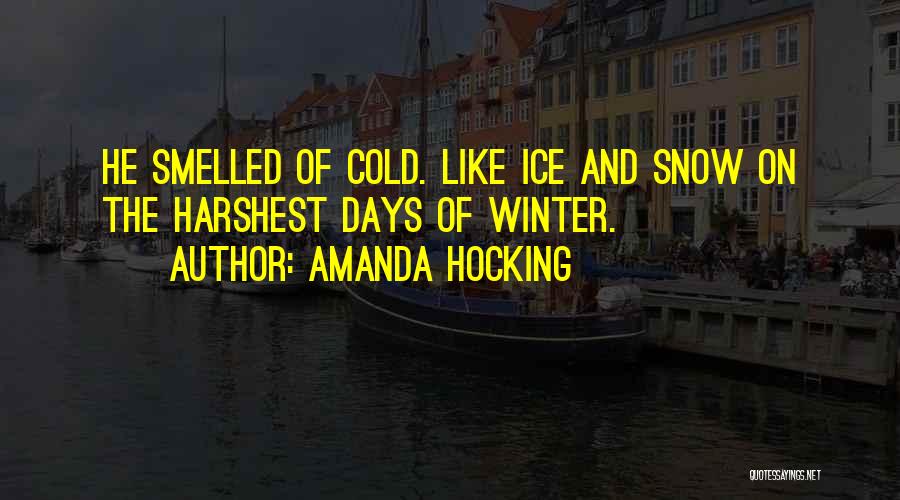 Ice Cold Winter Quotes By Amanda Hocking