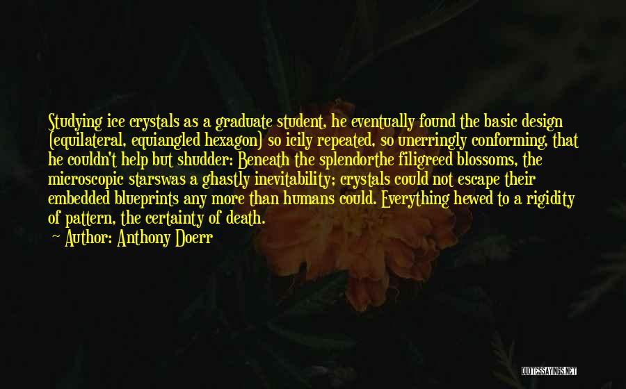 Ice Crystals Quotes By Anthony Doerr