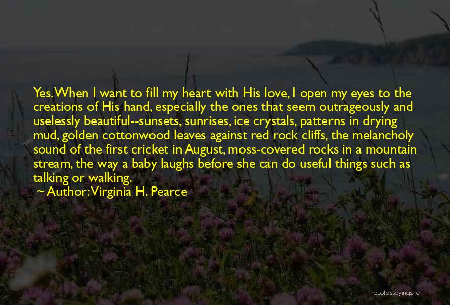 Ice Crystals Quotes By Virginia H. Pearce