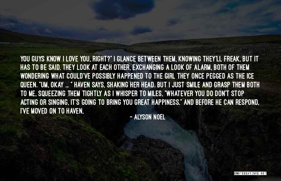 Ice Haven Quotes By Alyson Noel Ice Haven Quotes By Alyson Noel