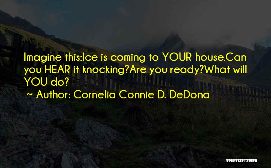 Ice House Quotes By Cornelia Connie D. DeDona