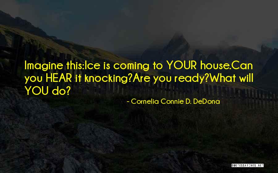 Ice House Quotes By Cornelia Connie D. DeDona