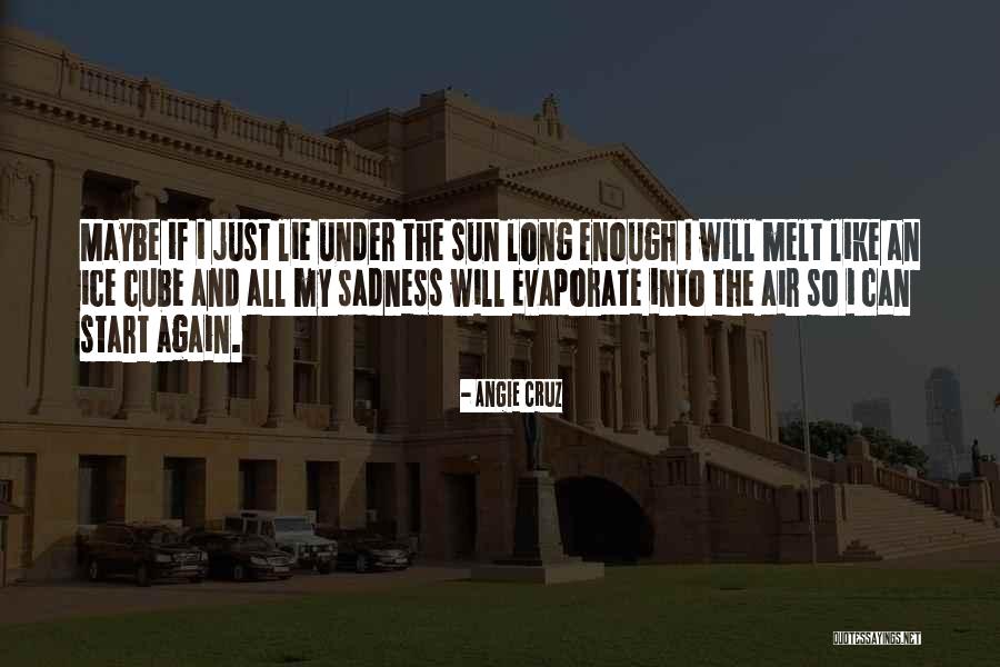 Ice Melt Quotes By Angie Cruz Ice Melt Quotes By Angie Cruz