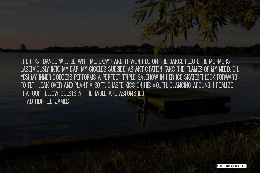 Ice Skates Quotes By E.L. James