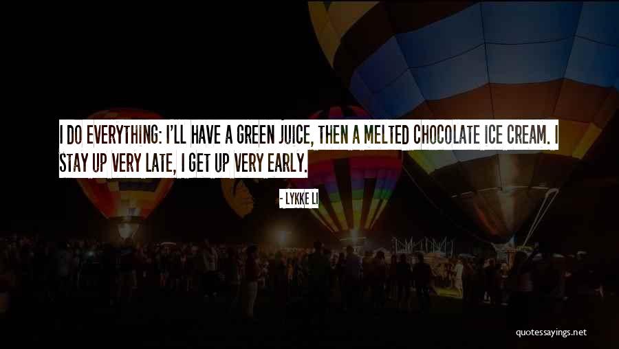 Ice Thats Green Quotes By Lykke Li