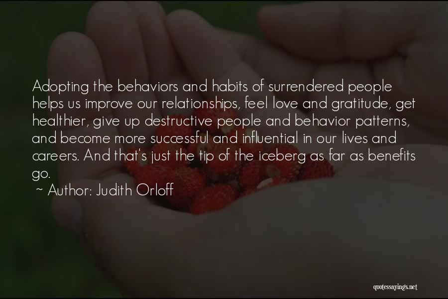 Iceberg Quotes By Judith Orloff