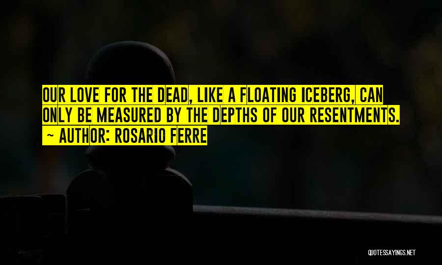 Iceberg Quotes By Rosario Ferre