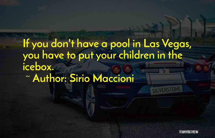 Icebox Quotes By Sirio Maccioni