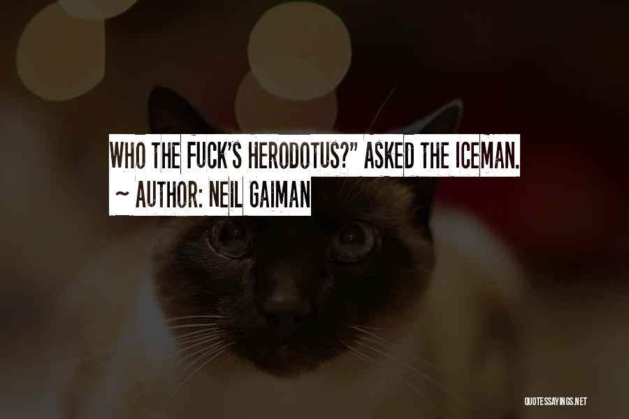 Iceman Quotes By Neil Gaiman