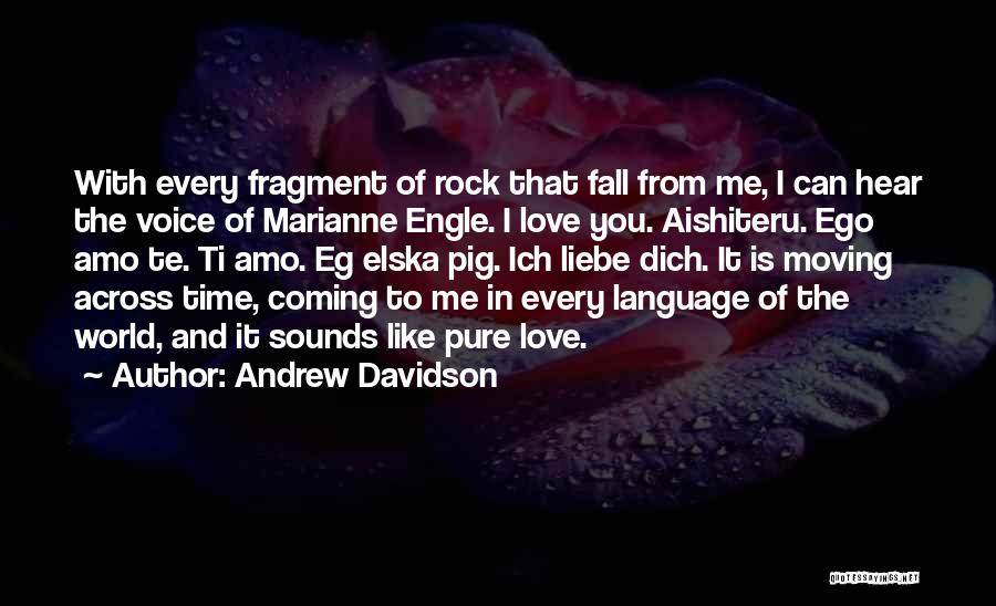 Ich Liebe Dich Quotes By Andrew Davidson