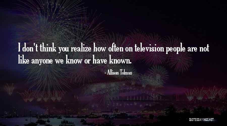 Ichijou Karen Quotes By Allison Tolman