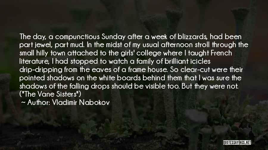 Icicle Winter Quotes By Vladimir Nabokov