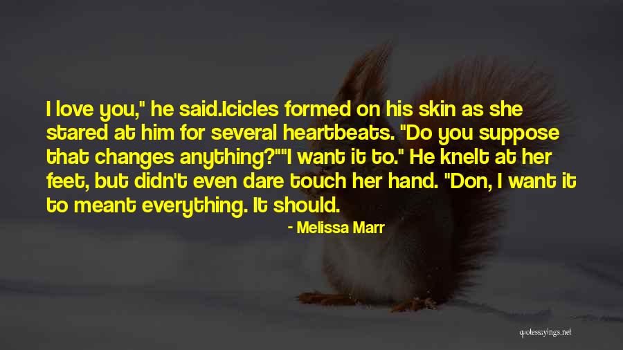 Icicles Quotes By Melissa Marr Icicles Quotes By Melissa Marr