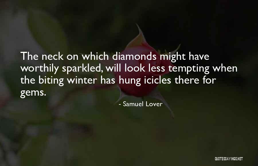 Icicles Quotes By Samuel Lover Icicles Quotes By Samuel Lover