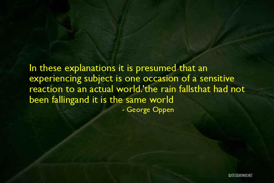 Ick Quotes By George Oppen Ick Quotes By George Oppen