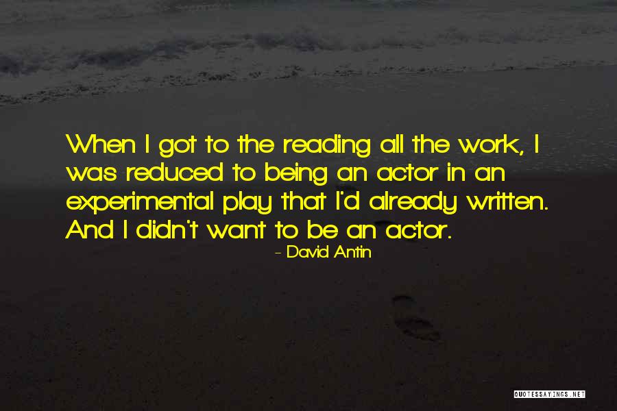 Iconoclastic Records Quotes By David Antin Iconoclastic Records Quotes By David Antin